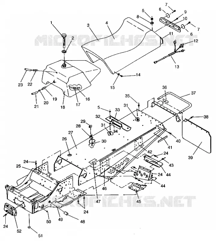 TUNNEL AND SITZ ASSEMBLY LITE E943433 (49273427340001)