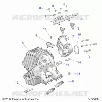 ENGINE, LUFTEINLASS MANIFOLD