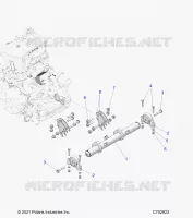 MOTOR, MOUNTING & LONG BLOCK