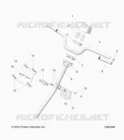 LENKUNG, H-BAR, LENKUNG POST, GRIPS