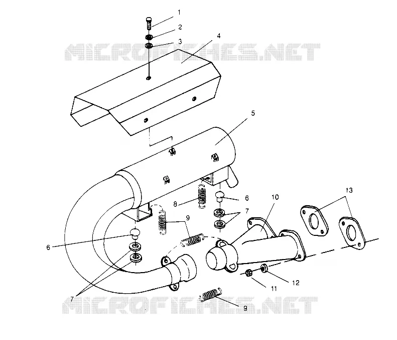 ABGASSYSTEM LITE 0953433 and LITE DELUXE 0953431 (4928902890C003)