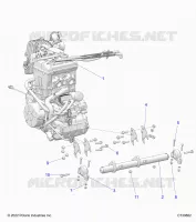 MOTOR, MOUNTING & LONG BLOCK