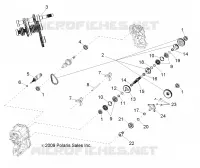 ANTRIEB, MAIN GETRIEBEGEHÄUSE OUTPUT SHAFT