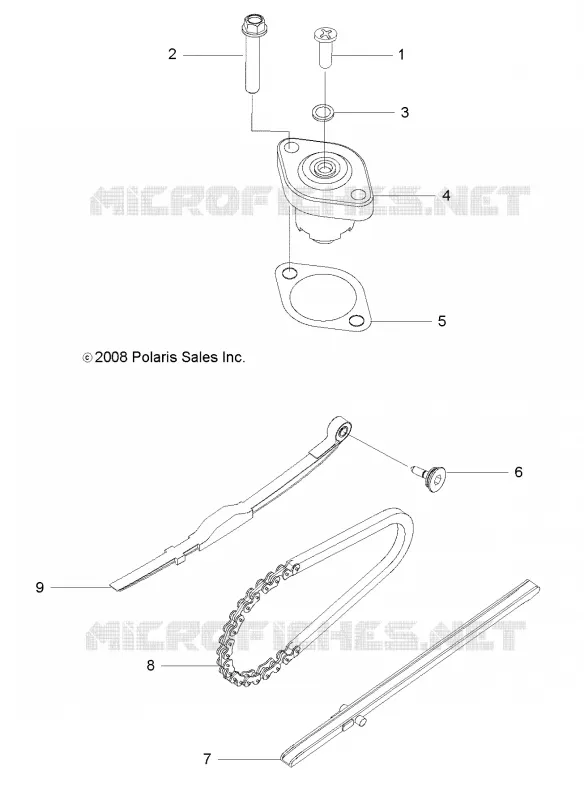 MOTOR, TENSIONER, CAM KETTEN