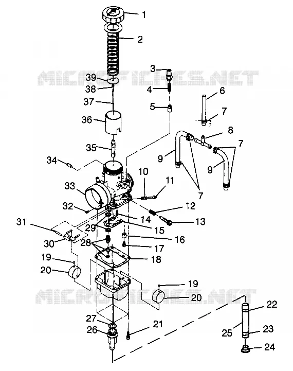 VERGASER ULTRA TOURING 0975378 AND EUROPEAN ULTRA TOURING E975378 (4938133813D001)