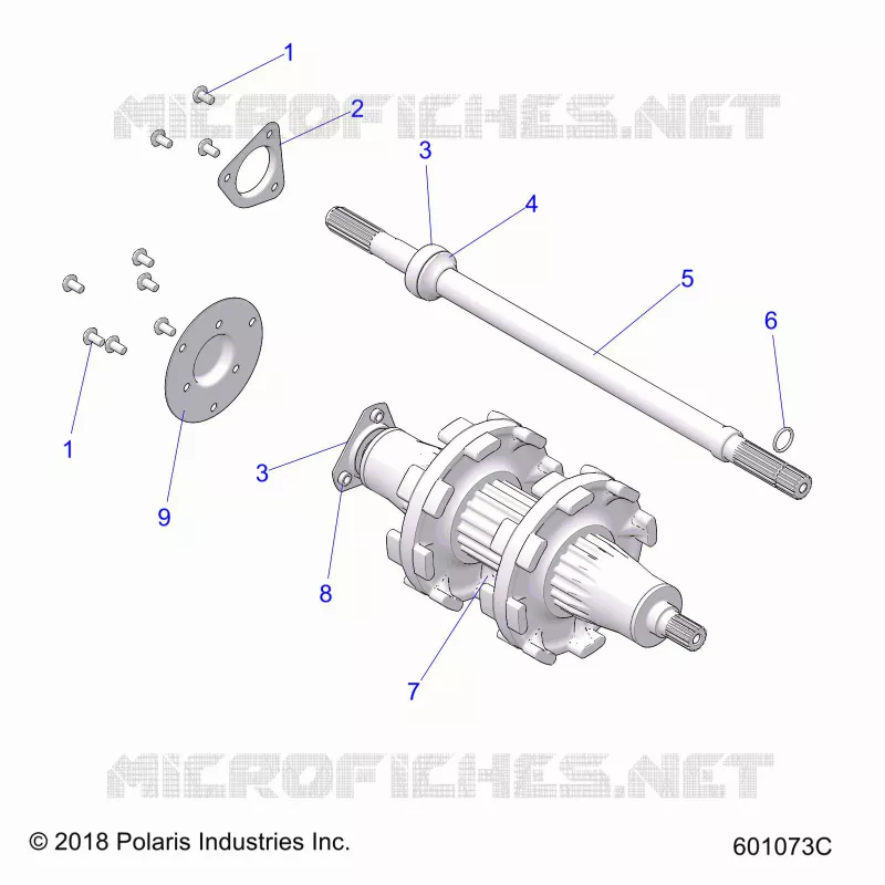 DRIVE TRAIN, JACKSHAFT AND ANTRIEBSWELLE