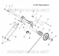 SUSPENSION, HINTER Drehmomentarm (144 Inch)
