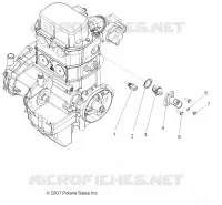 MOTOR, MANIFOLD   THERMOSTAT