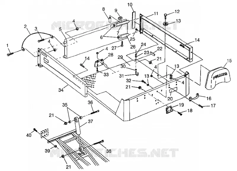 HINTER BED MOUNTING
