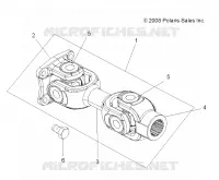 DRIVE TRAIN, KARDANWELLE, REAR