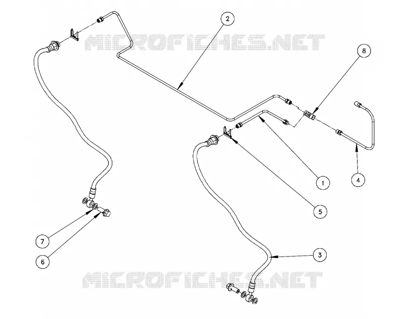 BREMSE LINES, FRONT