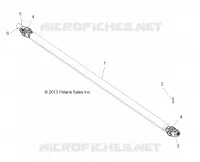 DRIVE TRAIN, FRONT KARDANWELLE