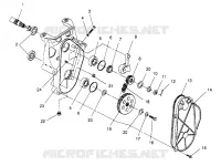 Kettenkasten ASSEMBLY 500 CARB 0962764, 500 CARB SKS 0962564,  500 CARB SKS E9 (4931873187B011)