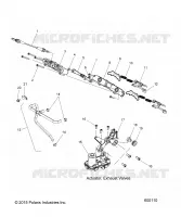 ENGINE, AUSPUFF VALVE ASM.