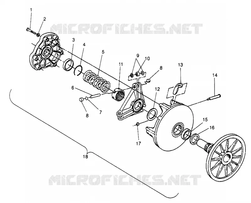 Antriebskupplung 600 XC 0971776 and EUROPEAN 600 XC E971776 (4937933793B013)