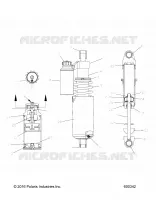 SUSPENSION, FRONT SHOCK TRACK (CLEAR)