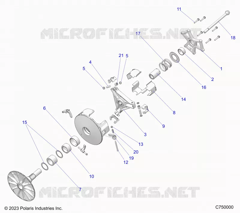 ANTRIEB, PRIMARY CLUTCH