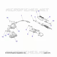 ENGINE, AUSPUFFKLAPPE ASM. AND ACTUATOR -S23TLP8RS (C601475)