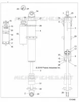 HINTERRADAUFHÃ„NGUNG SHOCK INTERNALS