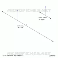 ELEKTRIC, JUMPER WIRES & TAILLIGHT HARNESS