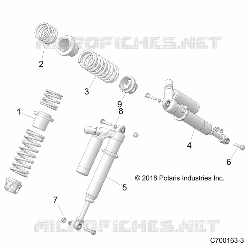 FRONT SUSPENSION SHOCK MOUNTING