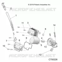 ENGINE, DIPSTICK & OIL FILTER
