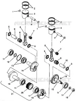 KOLBEN   KURBELWELLE 500 EFI 0942774 AND EFI SKS 0942574 (4924982498034A)