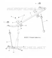 SUSPENSION, STABILISATOR VORN