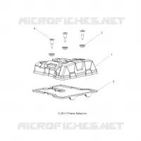 MOTOR, VENTILDECKEL