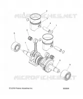 ENGINE, PISTON AND KURBELWELLE