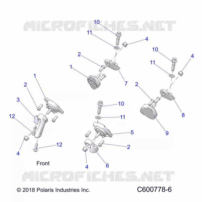 MOTOR, MOUNTING