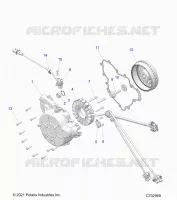 ENGINE, STATOR AND FLYRAD