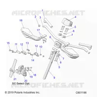 UPPER LENKEN & HANDLEBAR ASM.
