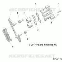 HINTERBREMSE CALIPER