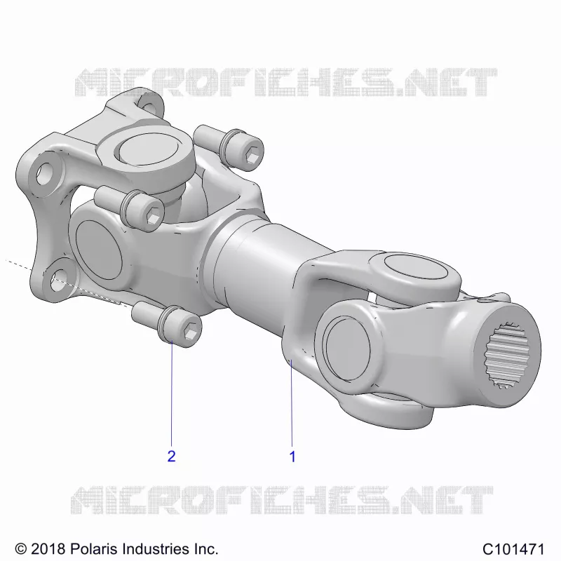 ANTRIEB, PROP SHAFT, REAR