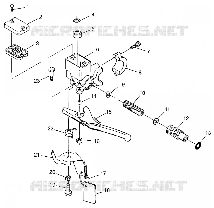 MASTER CYLINDER 700 XC 0971766 (4941814181A014)