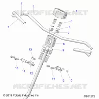 UPPER LENKEN & HANDLEBAR ASM.