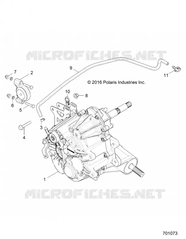 DRIVE TRAIN, MAIN GEARCASE MOUNTING