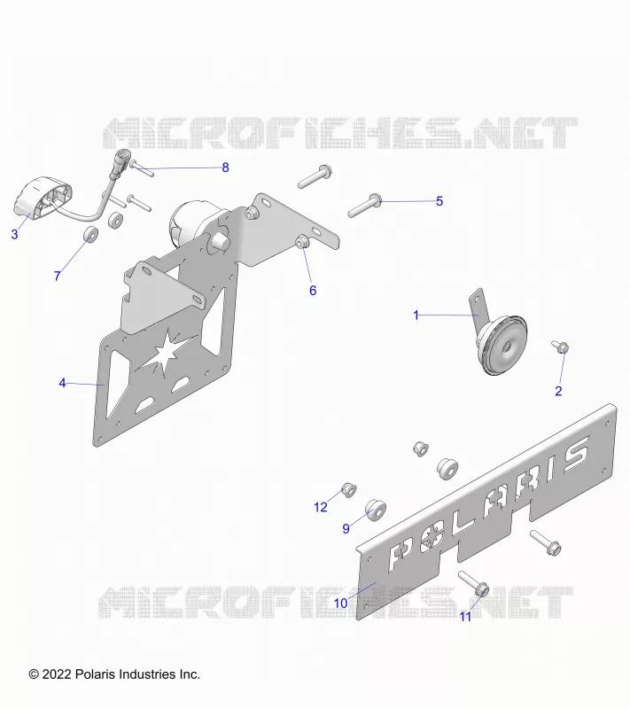 ELEKTRIC, HORN, FOG LIGHT, AND LICENSE PLATE LIGHT