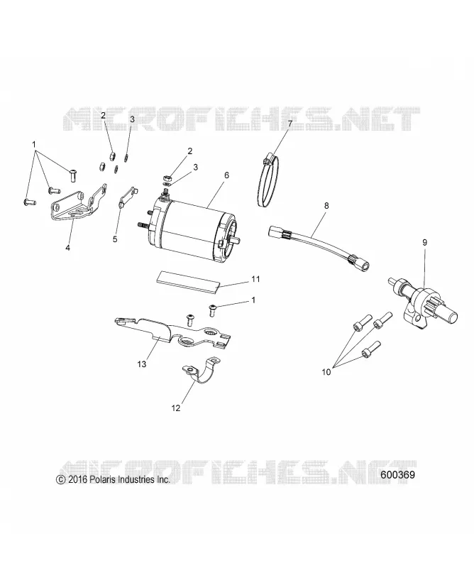 ENGINE, ANLASSER MOTOR