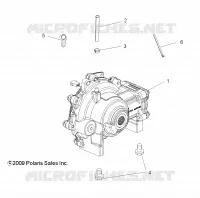 ANTRIEB, FRONT GEARCASE MOUNTING