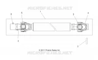 DRIVE TRAIN, FRONT KARDANWELLE
