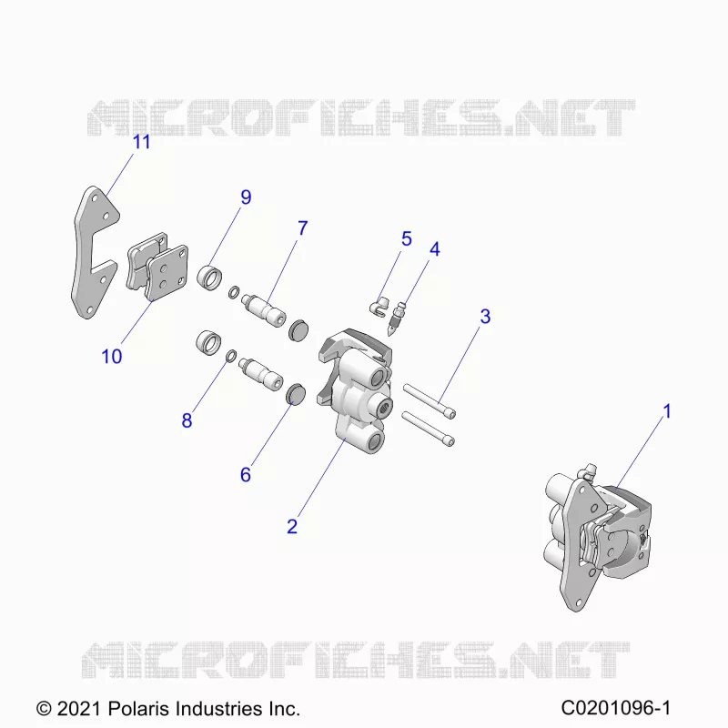 BRAKES, BREMSZANGE VORNE
