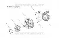 MOTOR, STATOR/SCHWUNGRAD