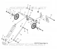 SUSPENSION, HINTER Drehmomentarm (155 Inch)
