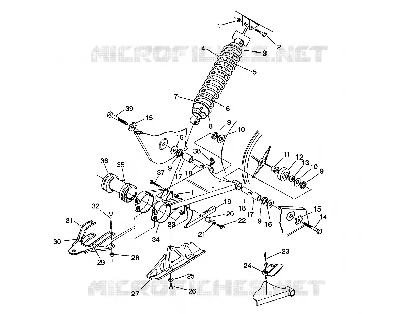 Schwingarm   SCHOCK 2X4 350L W937539 (4924032403019A)