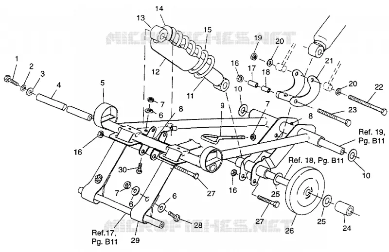FRONT Drehmomentarm ULTRA SPX 0975678, ULTRA SPX SE H975678 and EUROPEAN ULTRA (4939533953B013)