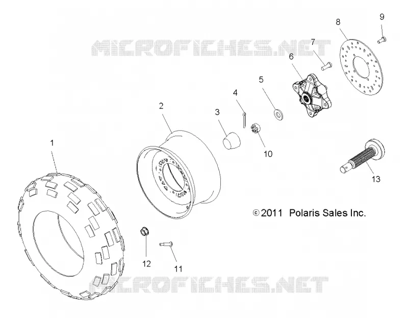 RADS, FRONT TIRE and BREMSE DISC