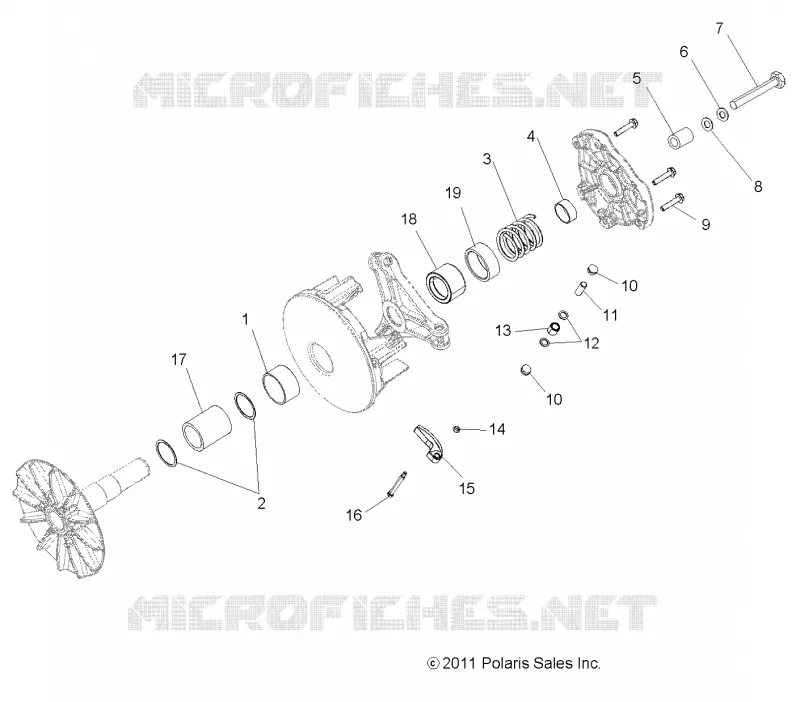 ANTRIEB, PRIMARY CLUTCH