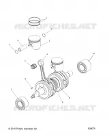 ENGINE, PISTON   KURBELWELLE